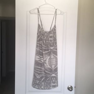 Hurley Tie Dye Print Chiffon Dress